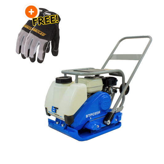 BT Forward Plate Compactor | 20-in. | GX160 | With Water Tank Free Gloves
