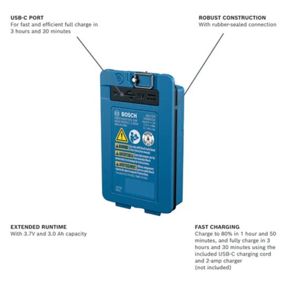 3.7V Lithium-Ion 3.0 Ah Battery