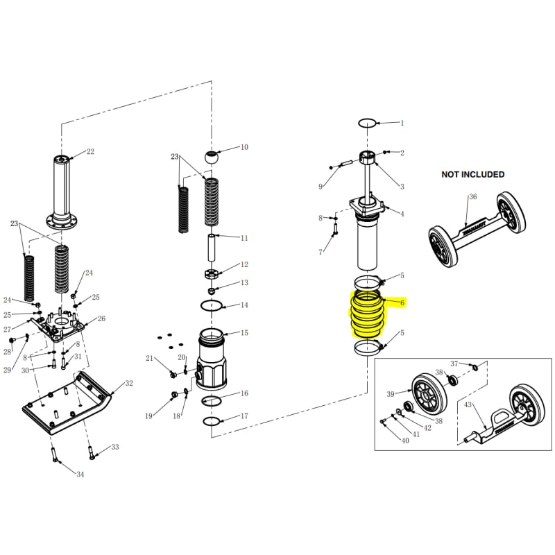 Bellow for JX60H Tamping Rammer (1101-00049-4) JX60H-BELW-3
