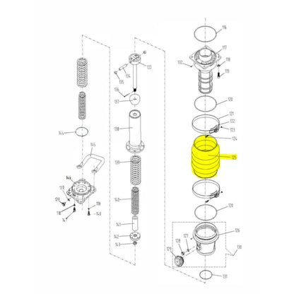 Bellow for TR68H Rammer (MRS80-803203) TR68H-BELW-2