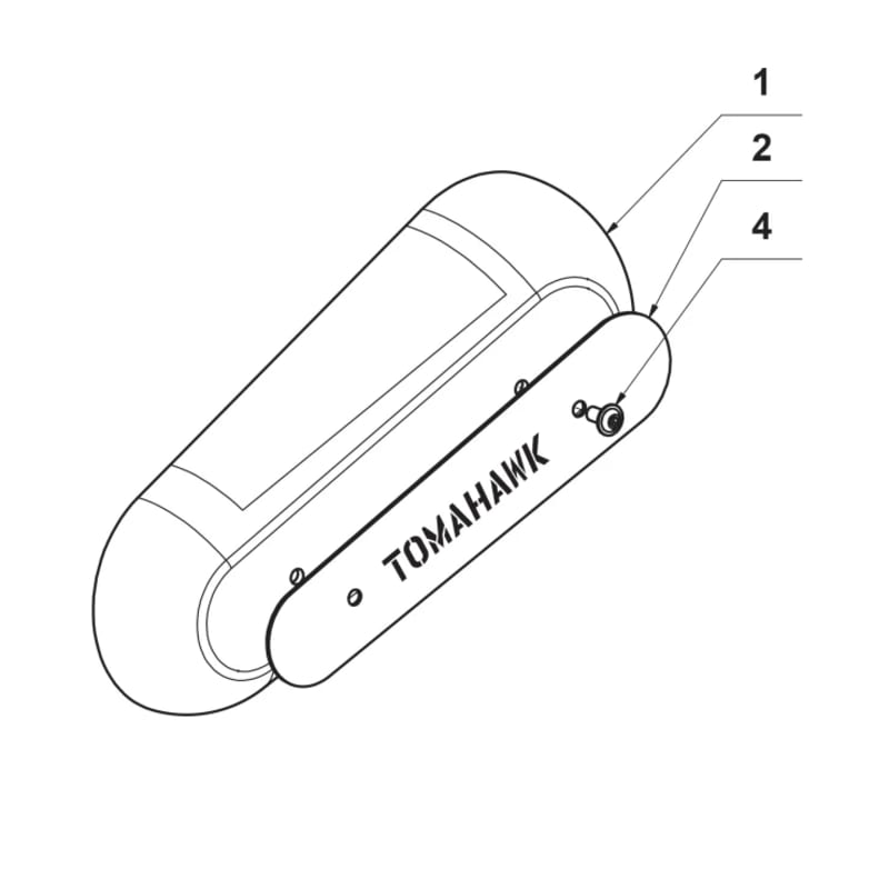 Belt Cover for TPC90H Plate Compactor (600031325A) TPC90H-BELTCV-2