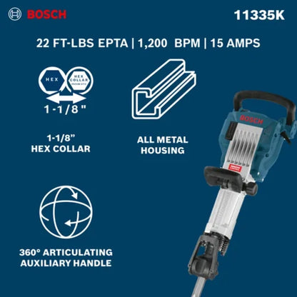Jack 35 Lb. 1-1/8 In. Hex Breaker Hammer
