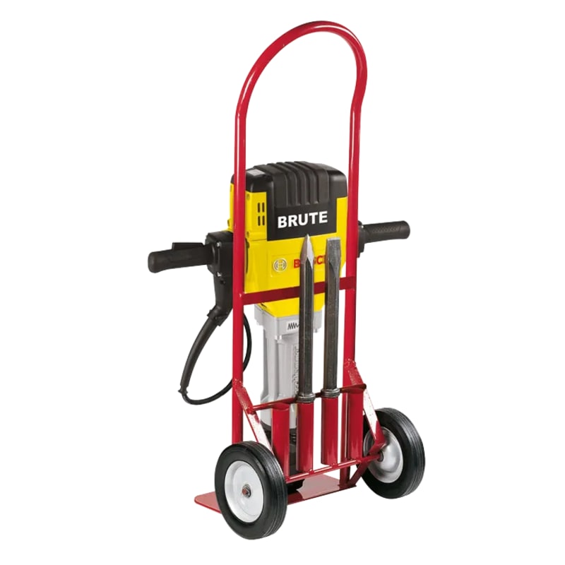 Brute 1-1/8 In. Hex Breaker Hammer with Basic Cart