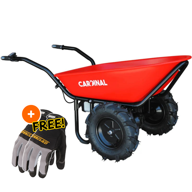 Electric Utility Cart 40V Battery-Powered Wheelbarrow 570-lb. Bucket Capacity