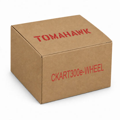 Rubber Tire and Rim Spare Part for CKART300e Powered Wheelbarrow Dump Cart