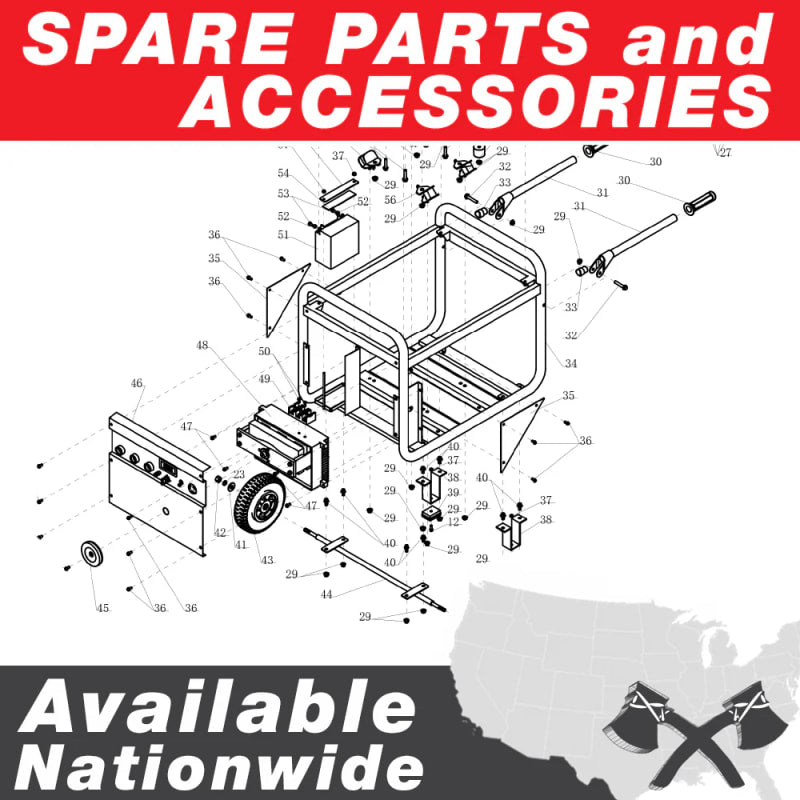 CO Sensor Spare Part for TG4500iEFI 4500 Watt Inverter Generator TG4500iEFI-CO-3