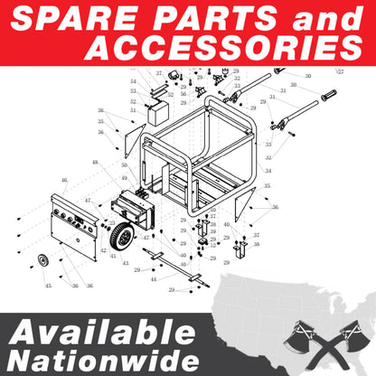 CO Sensor Spare Part for TG4500iEFI 4500 Watt Inverter Generator TG4500iEFI-CO-3