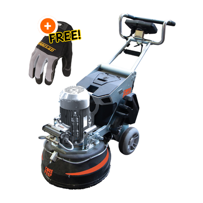 Concrete Surface Grinder/Polisher – 20.25" Width, 5HP Motor, CPG205E3