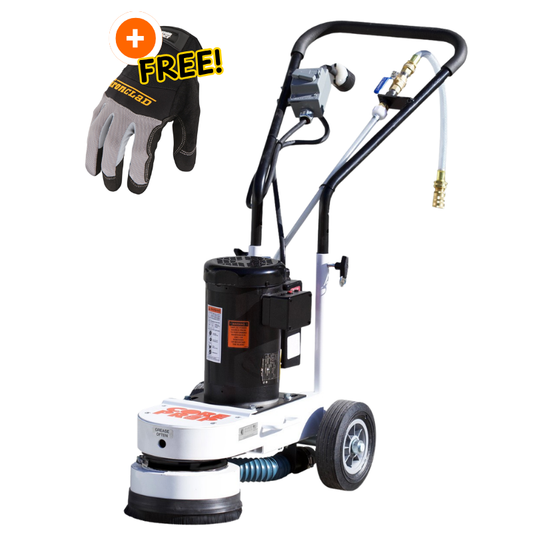 8" Core Prep Single-Head Floor Grinder, AC-powered - CPG80E