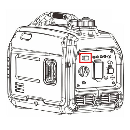 Circuit Breaker Spare Part for TG2000i 2000 Watt Inverter Generator TG2000i-CB-2