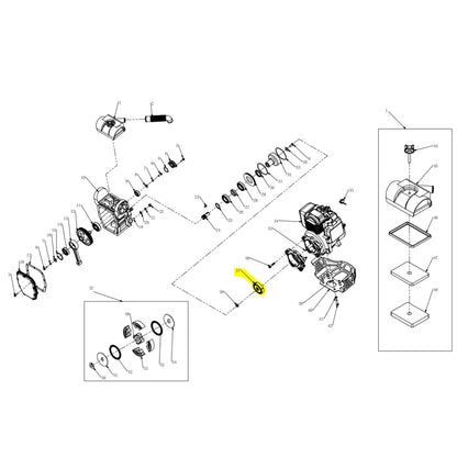 Clutch Spare Part for Rammer 4-Stroke Engine (1101-02000-1) JX60H-TR68H-CLTCH-3