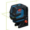3.7V Green-Beam Self-Leveling Cross-Line Laser with Plumb Points and Li-Ion Battery