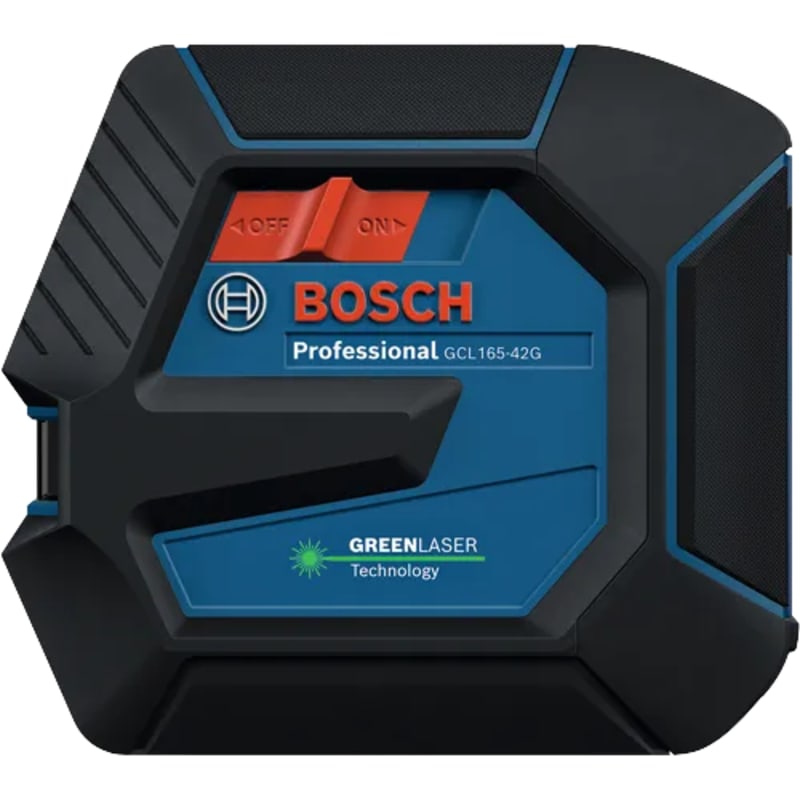 3.7V Green-Beam Self-Leveling Cross-Line Laser with Plumb Points and Li-Ion Battery