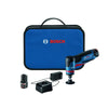 12V Max Brushless 1/4 In. Right Angle Die Grinder Kit with (2) 3 Ah Batteries