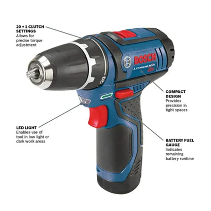 12V Max 3/8 In. Drill/Driver Kit