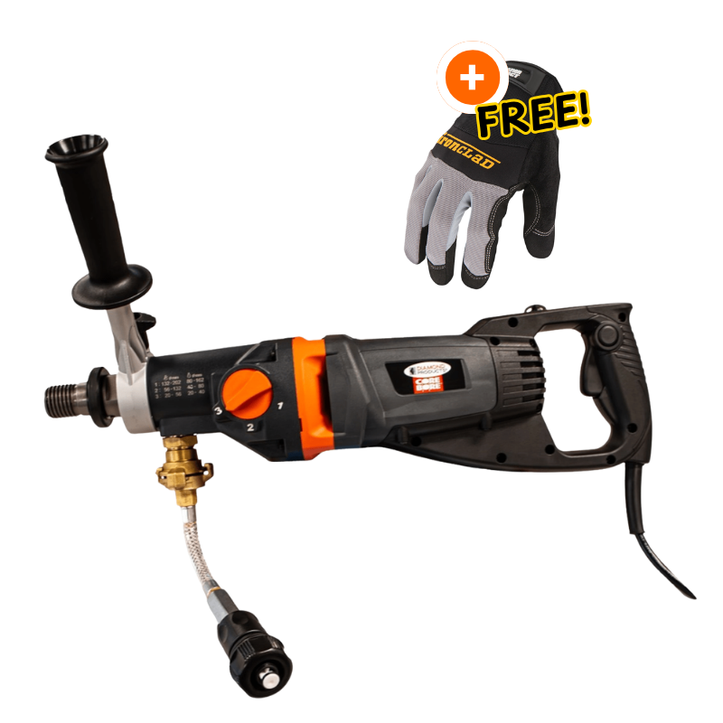 Core Bore Drill CB215 3"-6" - 15 AMP|1PH|115V - Hand-Held