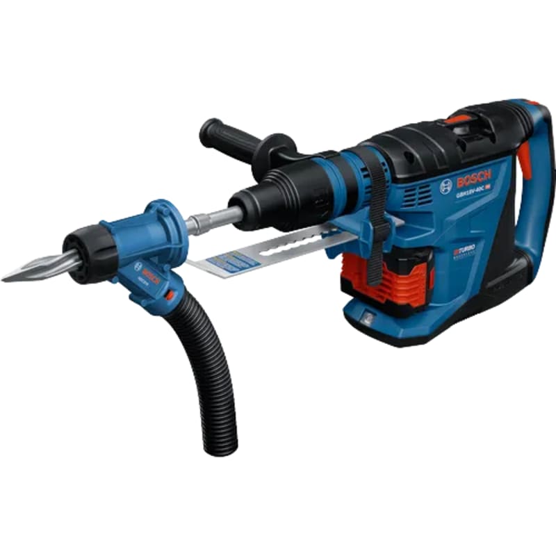 SDS-Max® and Spline Dust-Collection Attachment