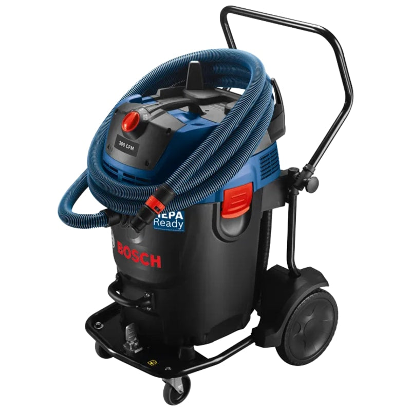 17-Gallon 300-CFM Dust Extractor with Auto Filter Clean and HEPA Filter