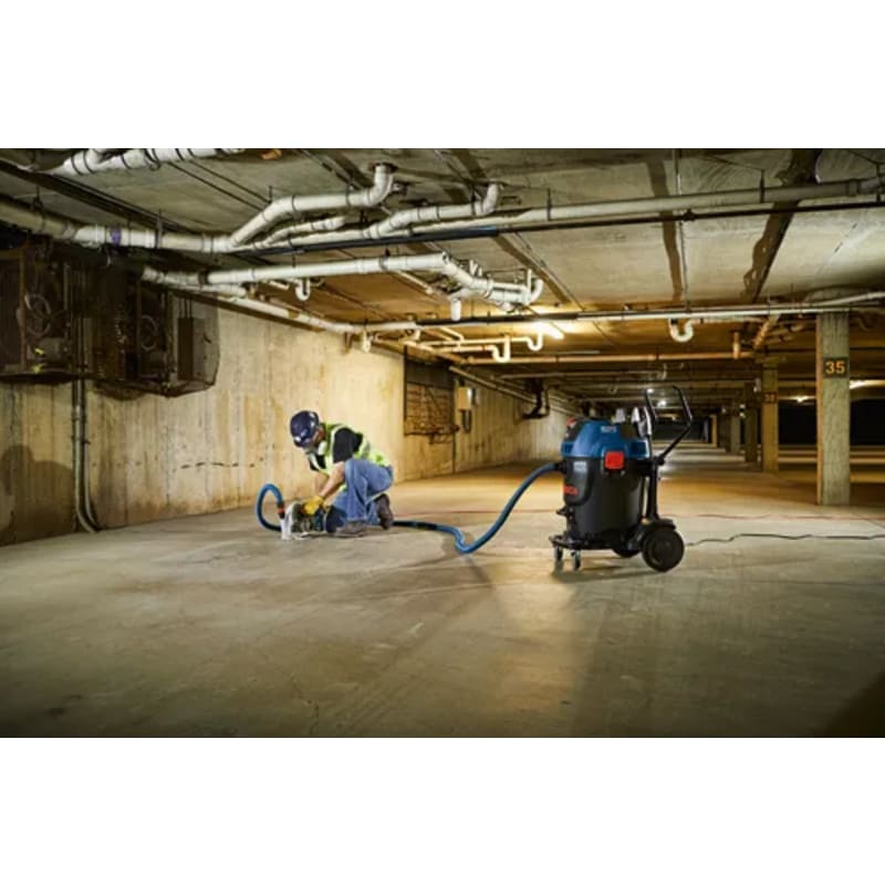 17-Gallon 300-CFM Dust Extractor with Auto Filter Clean and HEPA Filter