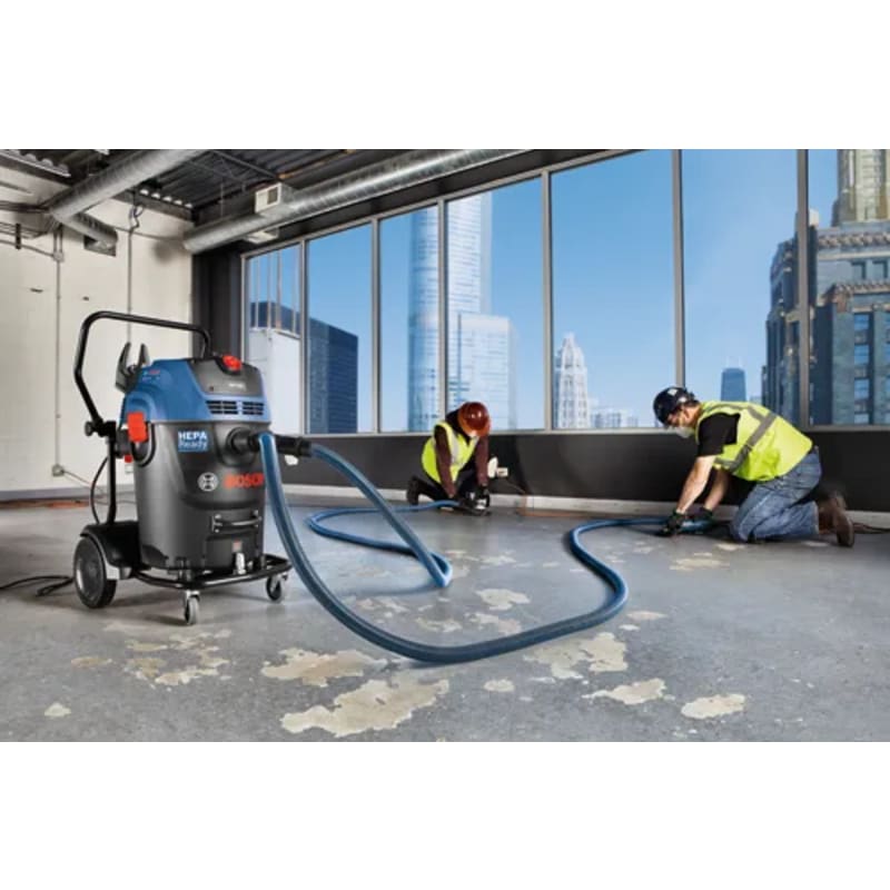 17-Gallon 300-CFM Dust Extractor with Auto Filter Clean and HEPA Filter