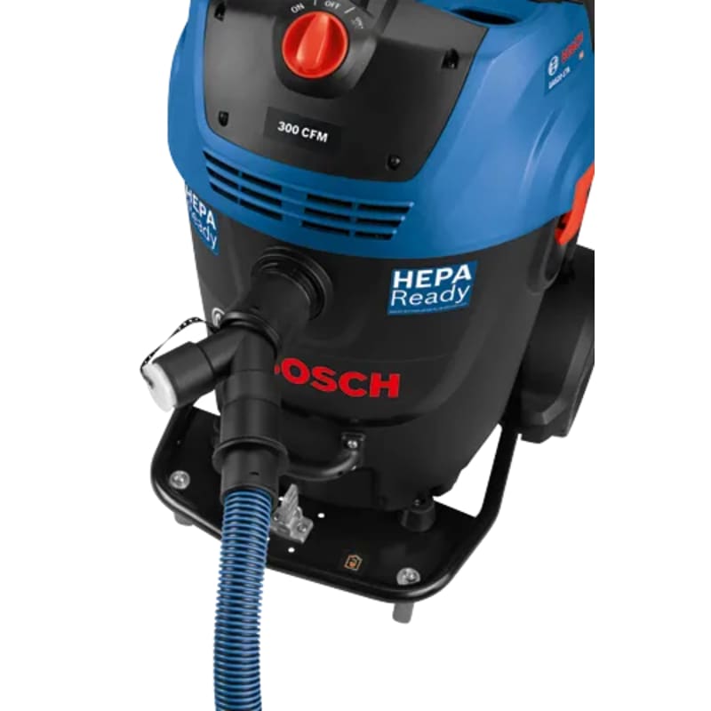 17-Gallon 300-CFM Dust Extractor with Auto Filter Clean and HEPA Filter