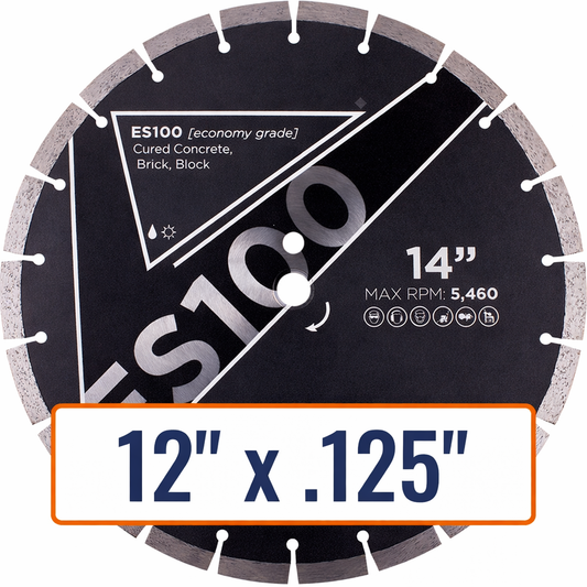 Concrete Saw Blades - ES100 - General Purpose