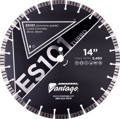 Diamond Blade For Circular Saw - ES101 TURBO - General Purpose