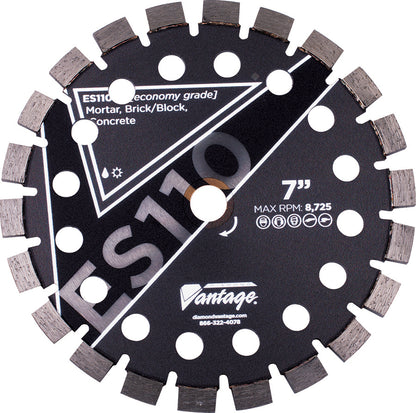Tuck Point Diamond Blade - ES110 - Tuck Point