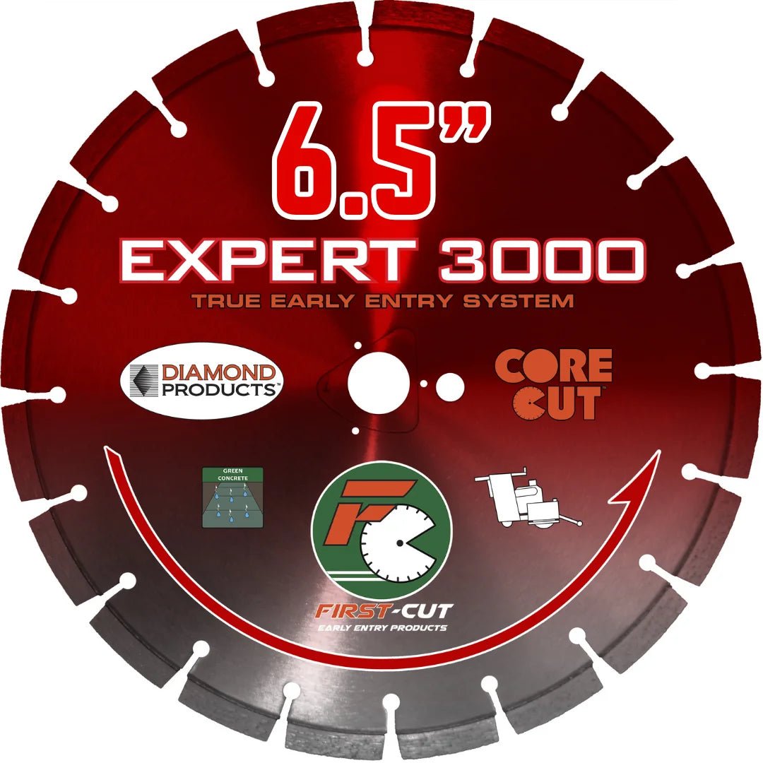 First-Cut, Early Entry Diamond Blade w/ Triangle Knockout - EXPERT3000