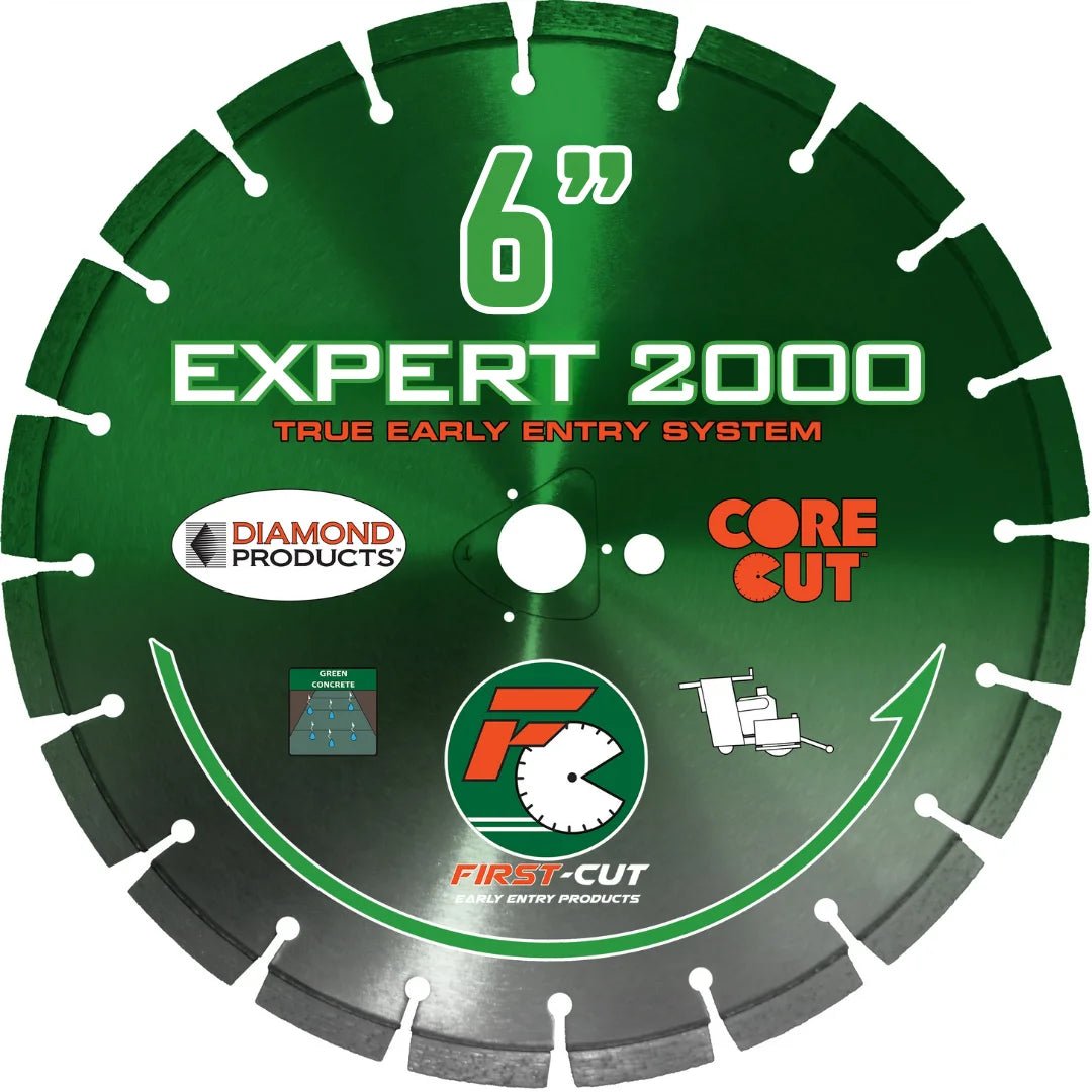 First-Cut, Early Entry Diamond Blade w/ Triangle Knockout - EXPERT2000