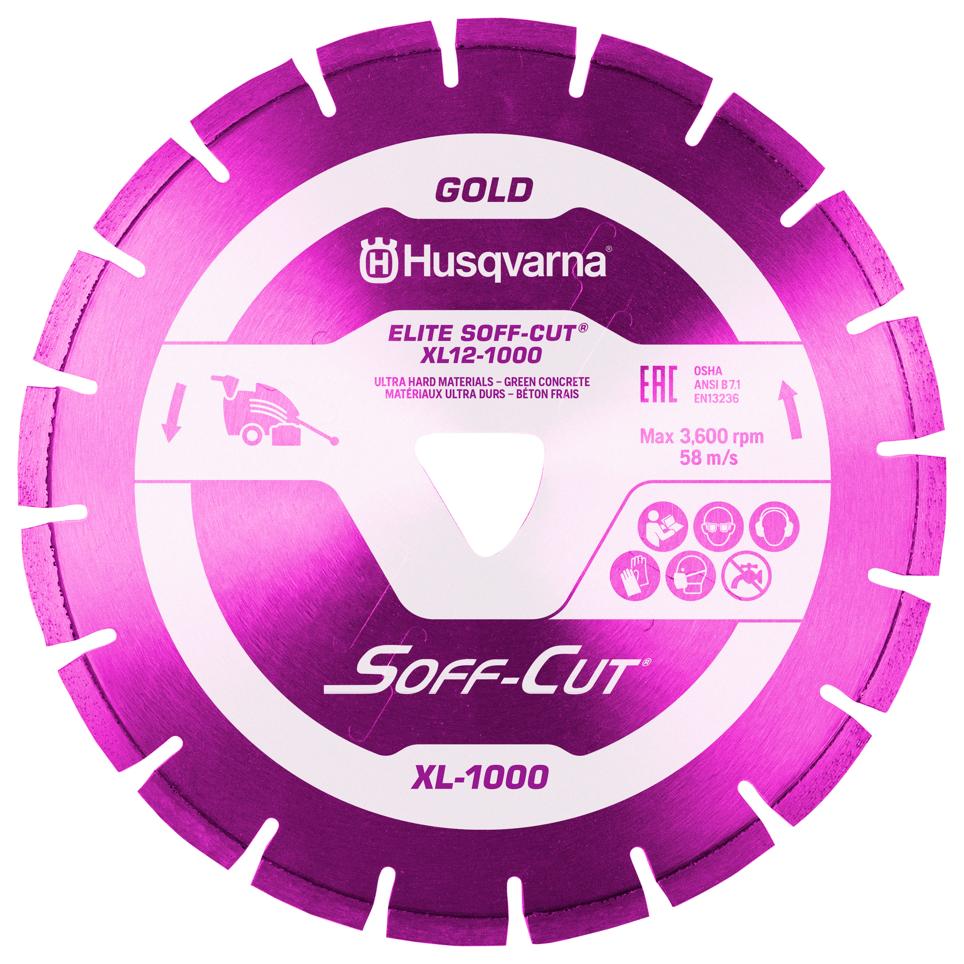 Soff Cut Blades - Husqvarna Elite Soff-Cut Xl 1000