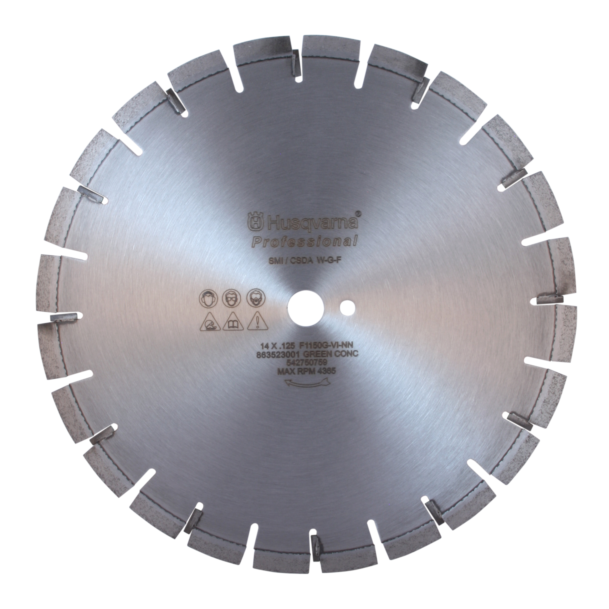 Early Entry Concrete Saw Blades - Husqvarna Professional® F1150g