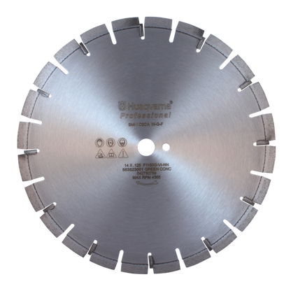 Early Entry Concrete Saw Blades - Husqvarna Professional® F1150g