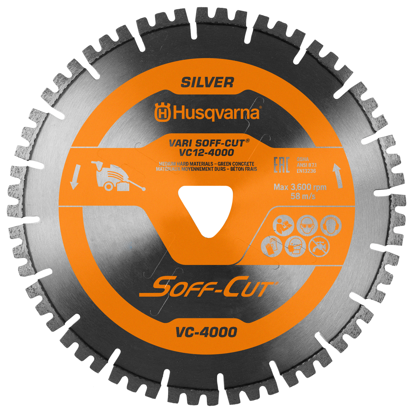 Husqvarna Soff Cut 4000 - Husqvarna Vari-Cut™️ 4000 Orange