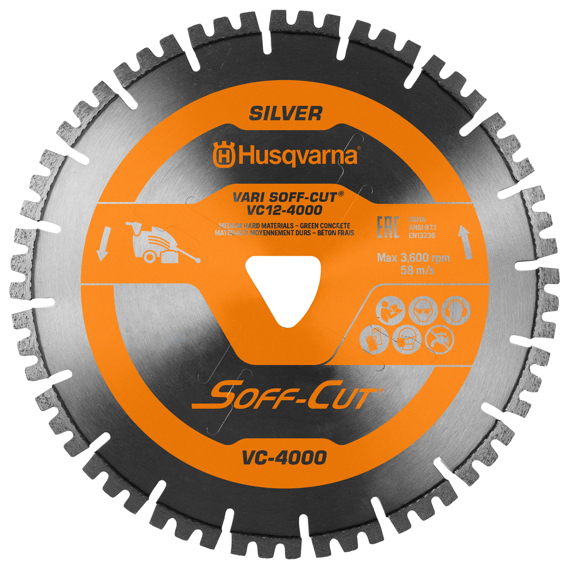 Husqvarna Soff Cut 4000 - Husqvarna Vari-Cut™️ 4000 Orange