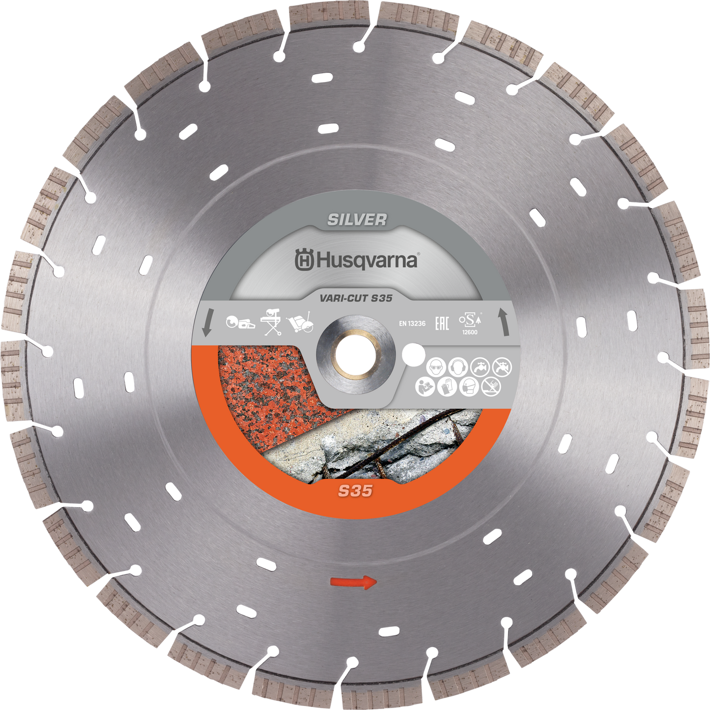 Diamond Saw Blades For Stone - Husqvarna Vari-Cut S35