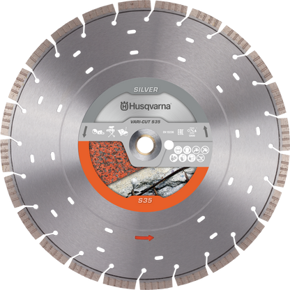 Diamond Saw Blades For Stone - Husqvarna Vari-Cut S35