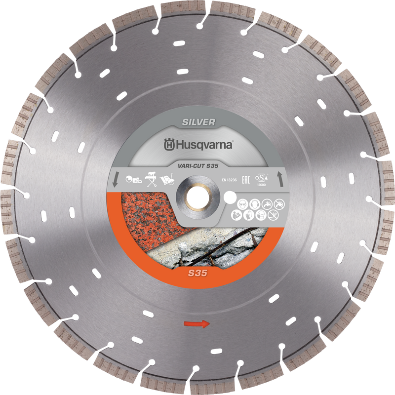 Diamond Saw Blades For Stone - Husqvarna Vari-Cut S35