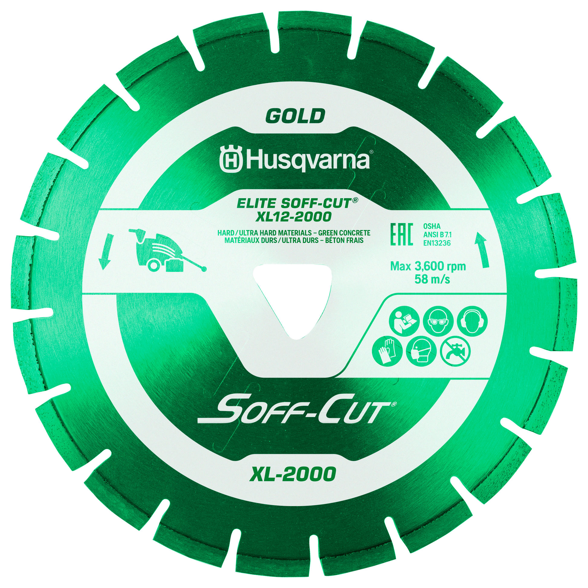 Soff Cut Blades - Husqvarna Elite Soff-Cut Xl 2000