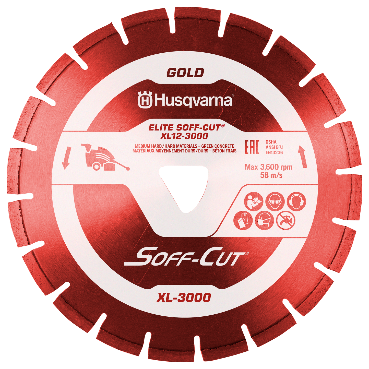 Soff Cut Blades - Husqvarna Elite Soff-Cut Xl 3000