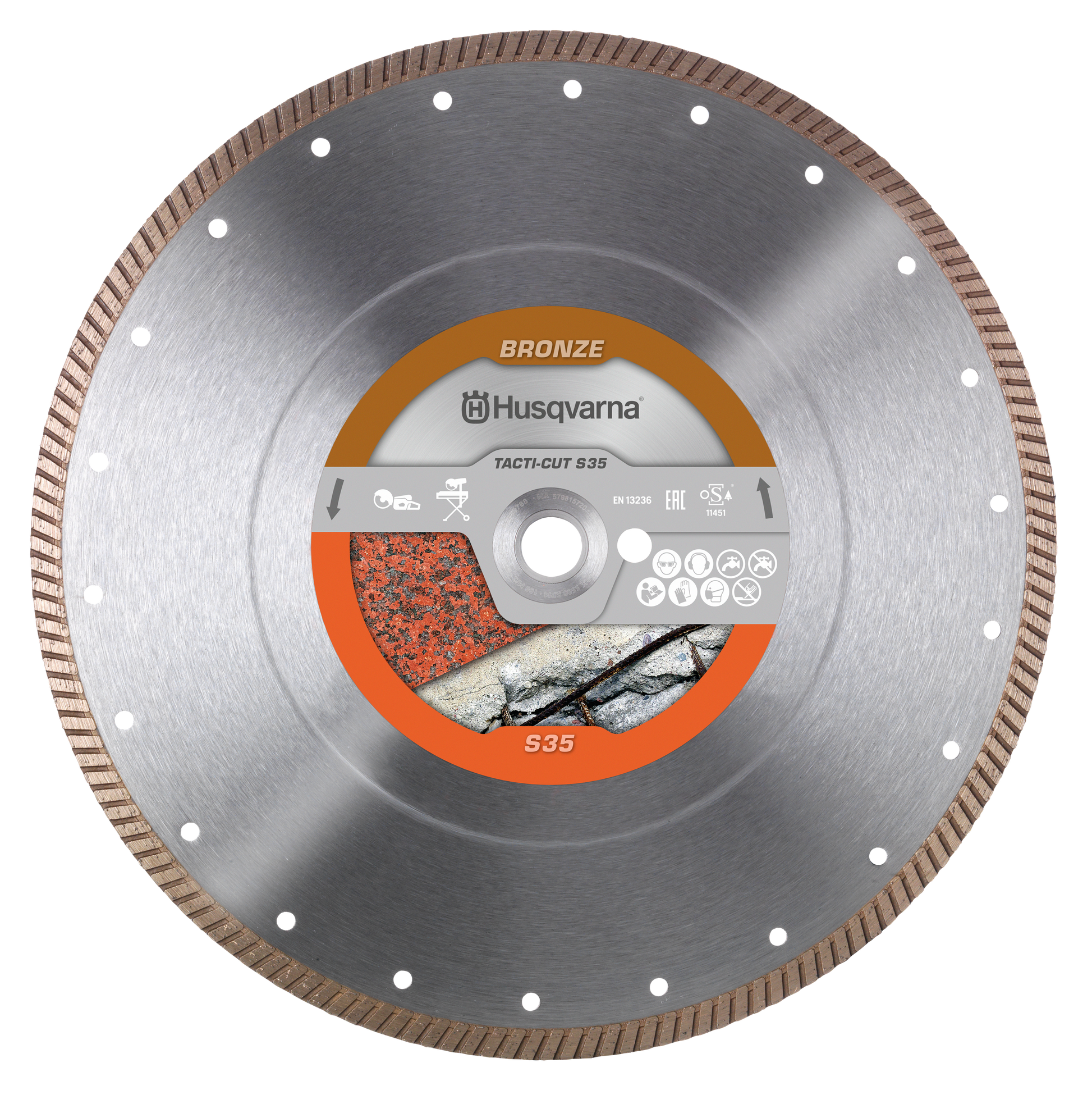 Diamond Blade For Granite - Husqvarna Tacti-Cut™️ S35