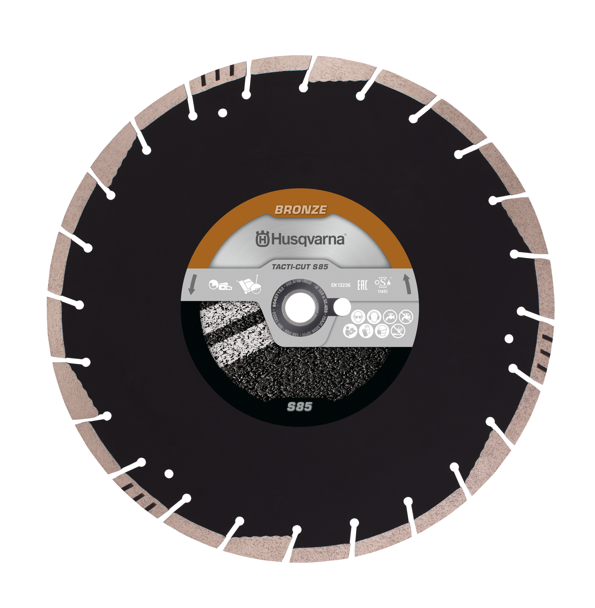Diamond Blade For Cutting Asphalt - Husqvarna Tacti-Cut™️ S85