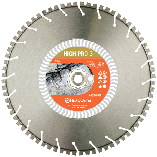 Diamond Saw Blades For Concrete - Husqvarna High-Pro 3