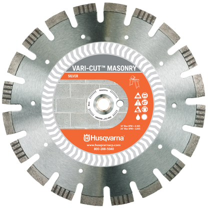 Masonry Saw Blades - Husqvarna Vari-Cut Masonry