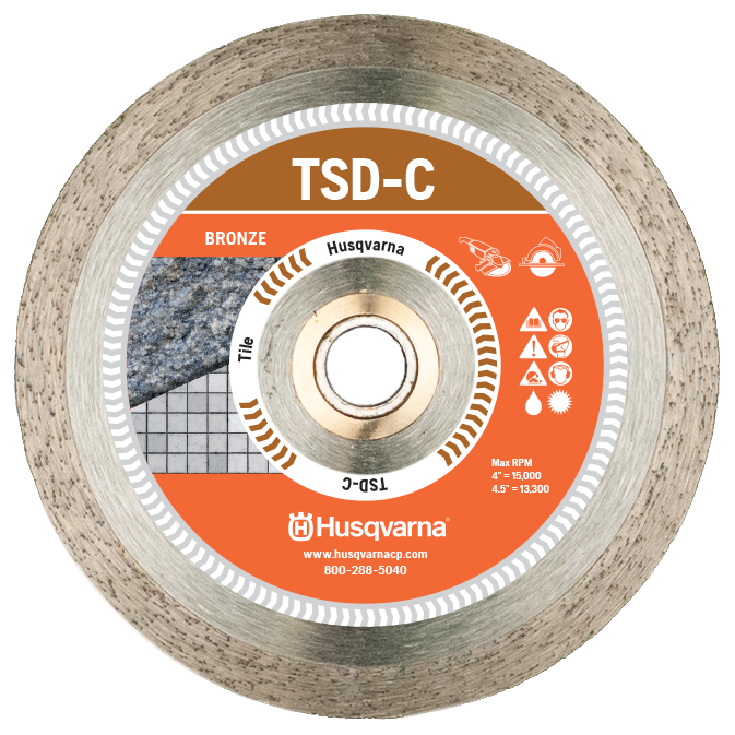 Granite Saw Blade - Husqvarna Tsd-C Dri Disc