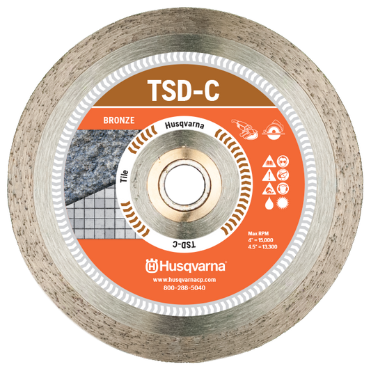 Granite Saw Blade - Husqvarna Tsd-C Dri Disc