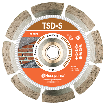 Cement Cutting Blade - Husqvarna Tsd-S Dri Disc