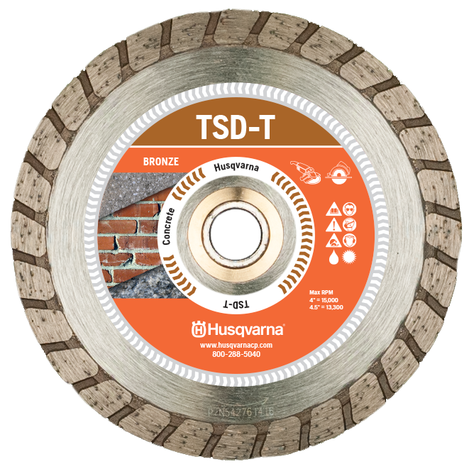 Diamond Masonry Blade - Husqvarna Tsd-T Dri Disc