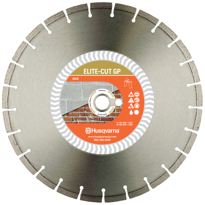 Masonry Saw Blades - Husqvarna Elite-Cut Gp