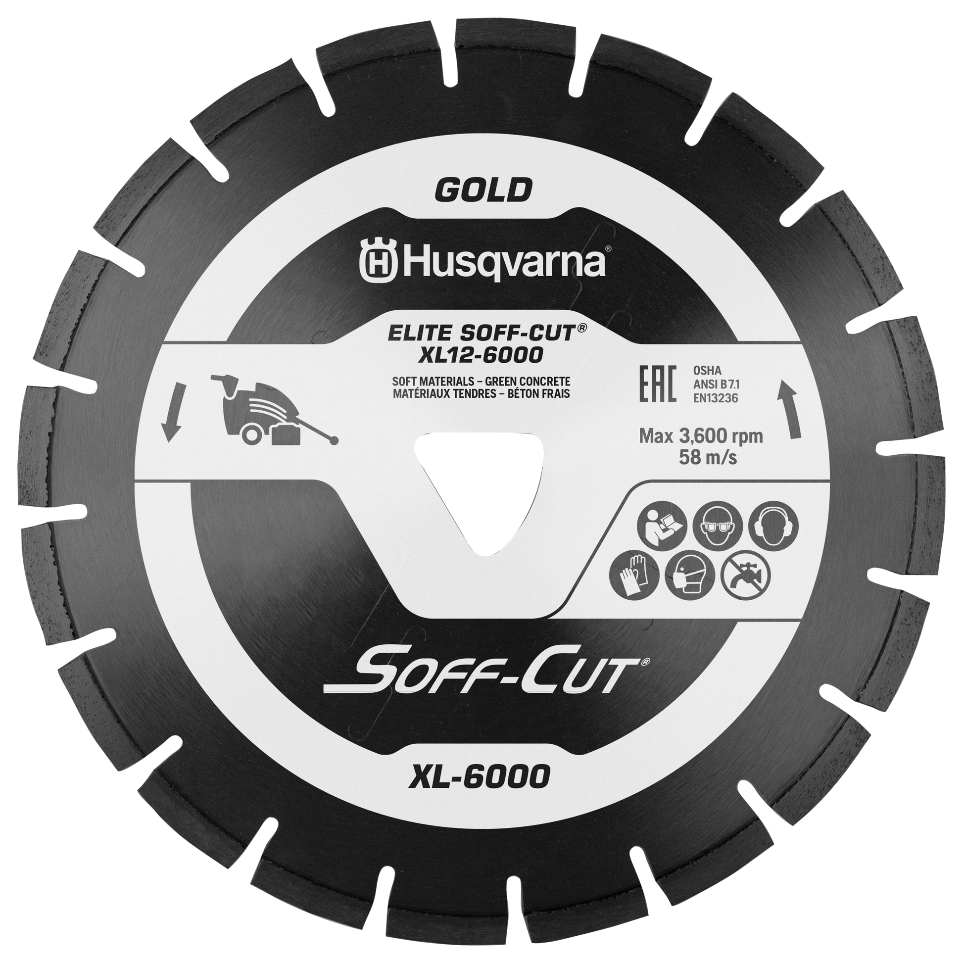 Soff Cut Blade - Husqvarna Excel 6000